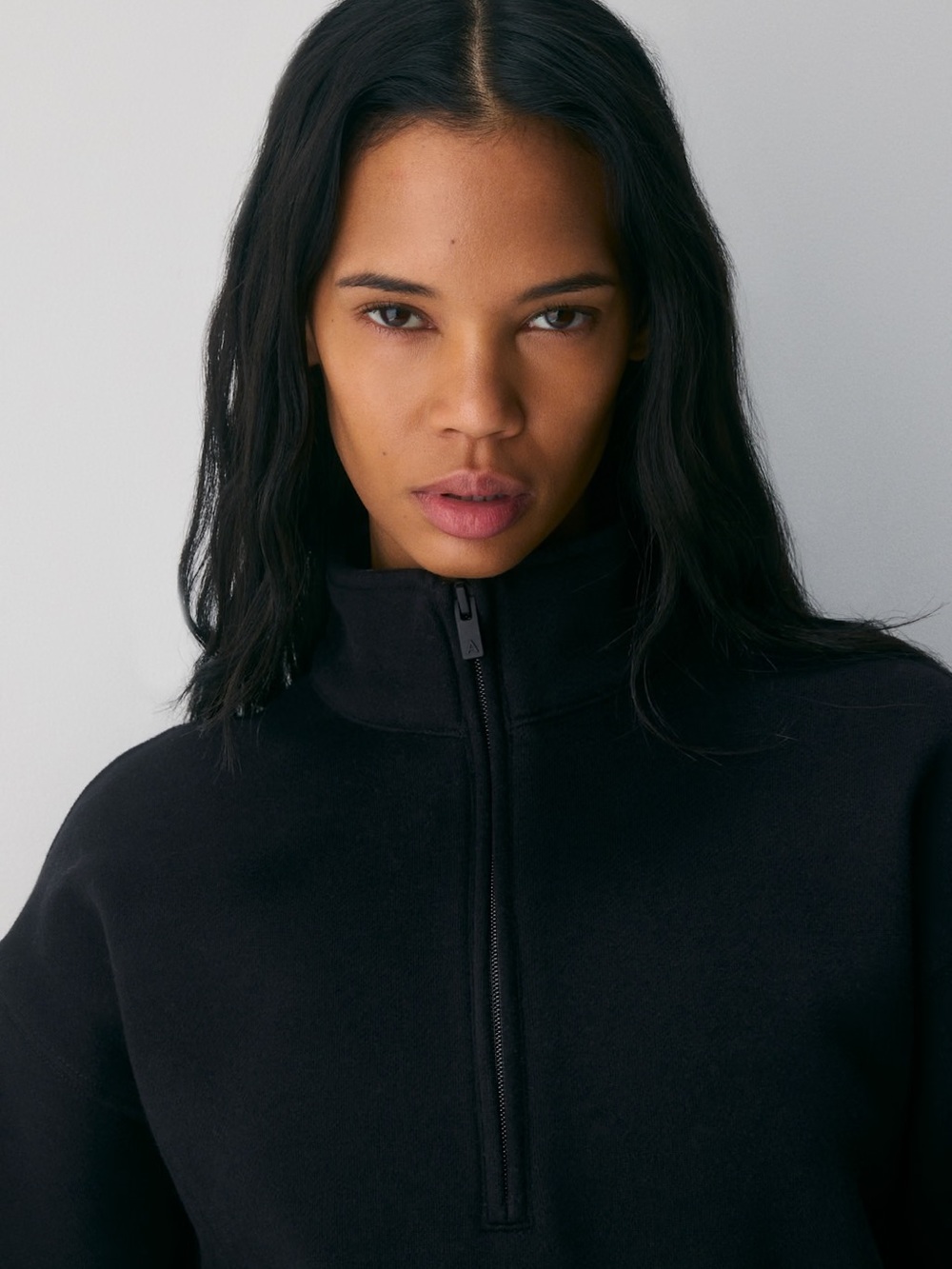 BNWT ARITZIA $110 1/2 Zip Sweatfleece Sweater